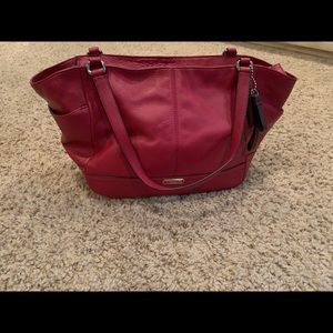 Red Coach Purse